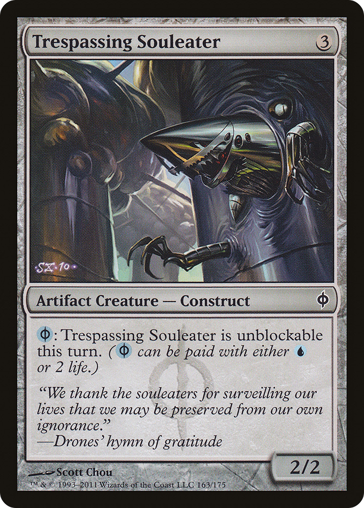 Trespassing Souleater (NPH-163) [New Phyrexia]