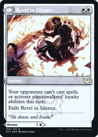 Flamescroll Celebrant (PRE-150S) [Strixhaven: School of Mages Promos] Foil