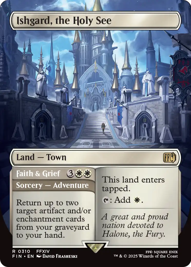 Ishgard, the Holy See (Borderless) (FIN-310) [FINAL FANTASY]