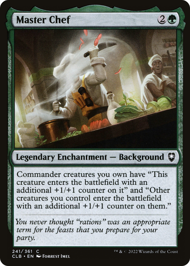 Master Chef (CLB-241) [Commander Legends: Battle for Baldur's Gate] Foil