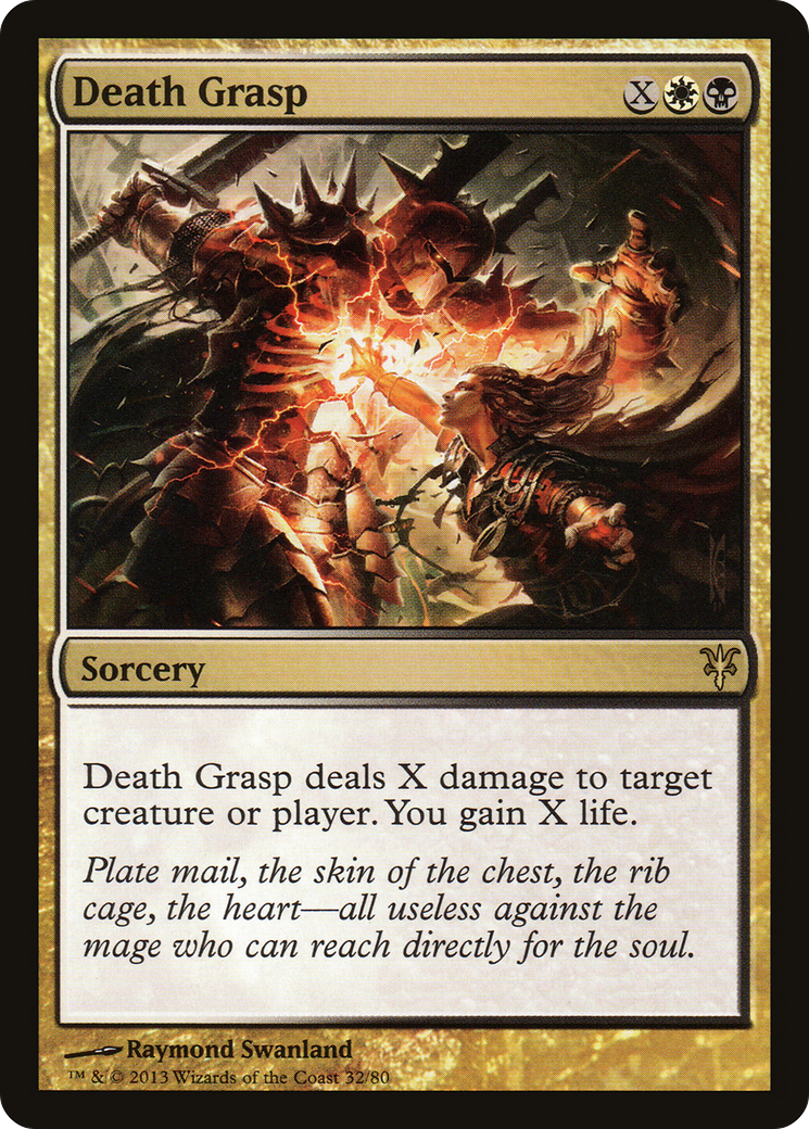 Death Grasp (DDK-032) [Duel Decks: Sorin vs. Tibalt]