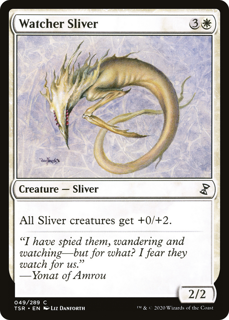 Watcher Sliver (TSR-049) [Time Spiral Remastered]