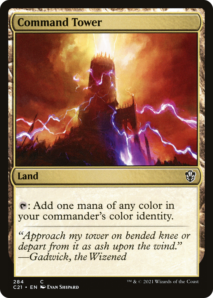 Command Tower (C21-284) [Commander 2021]