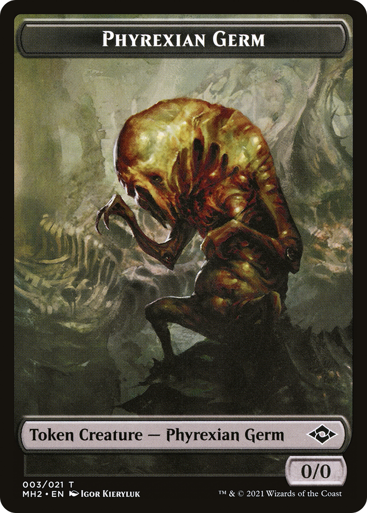 Phyrexian Germ (TMH2-003) [Modern Horizons 2 Tokens] Foil