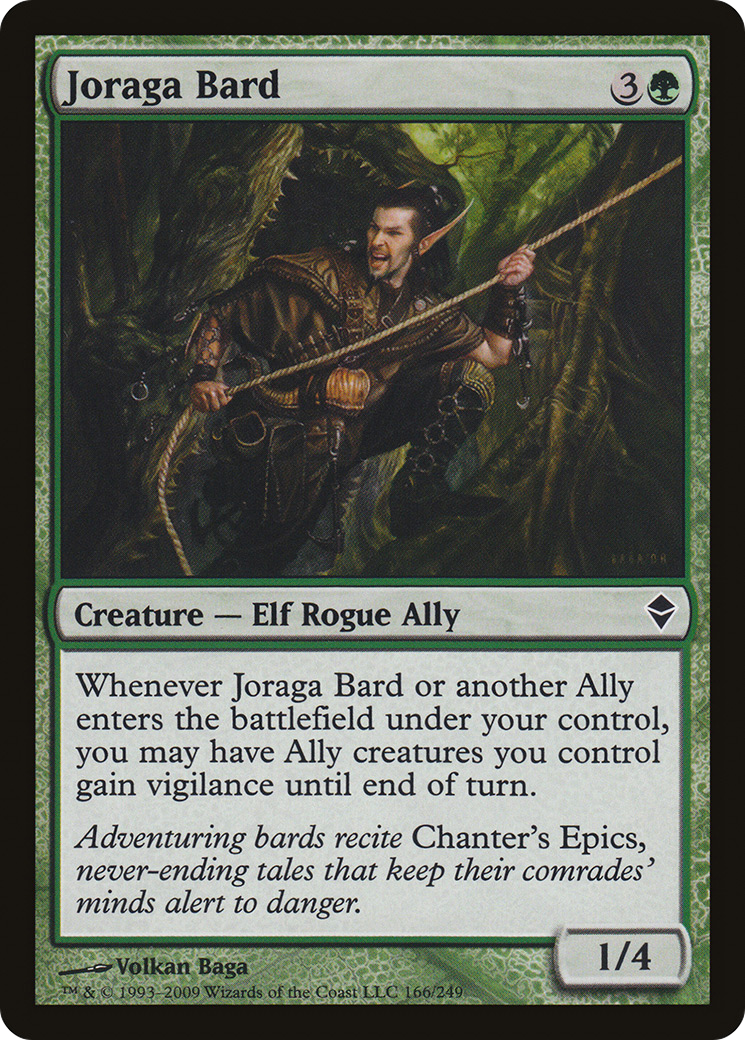 Joraga Bard (ZEN-166) [Zendikar] Foil