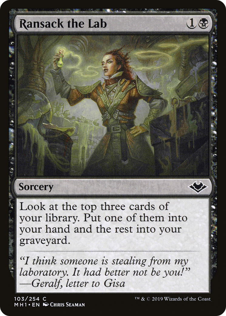 Ransack the Lab (MH1-103) [Modern Horizons]