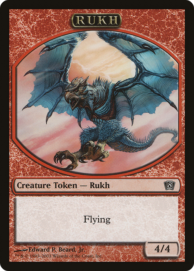 Rukh Token (8ED) [Magic Player Rewards 2003]