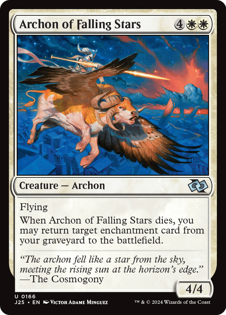 Archon of Falling Stars (J25-166) [Foundations Jumpstart]