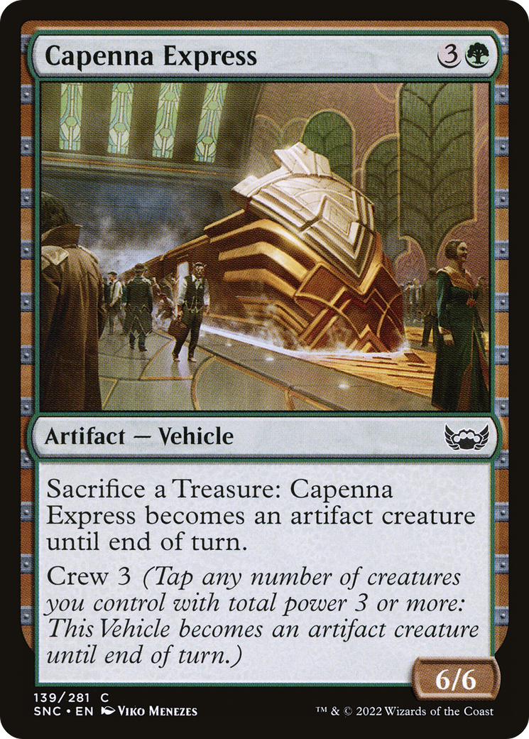 Capenna Express (SNC-139) [Streets of New Capenna] Foil