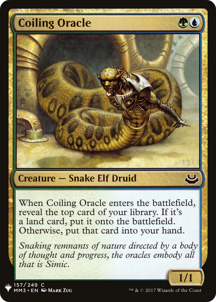 Coiling Oracle (LIST-MM3-157) [The List]