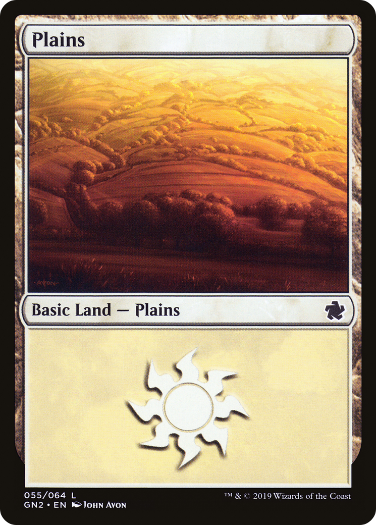 Plains (GN2-055) [Game Night 2019]