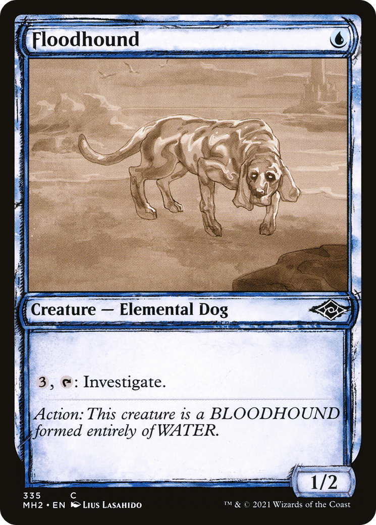 Floodhound (Showcase) (MH2-335) [Modern Horizons 2] Foil