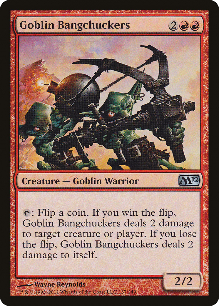 Goblin Bangchuckers (M12-137) [Magic 2012]
