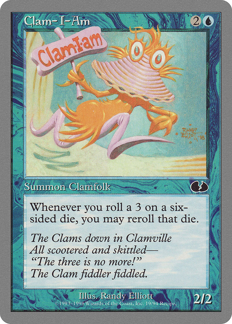 Clam-I-Am (UGL-019) [Unglued]