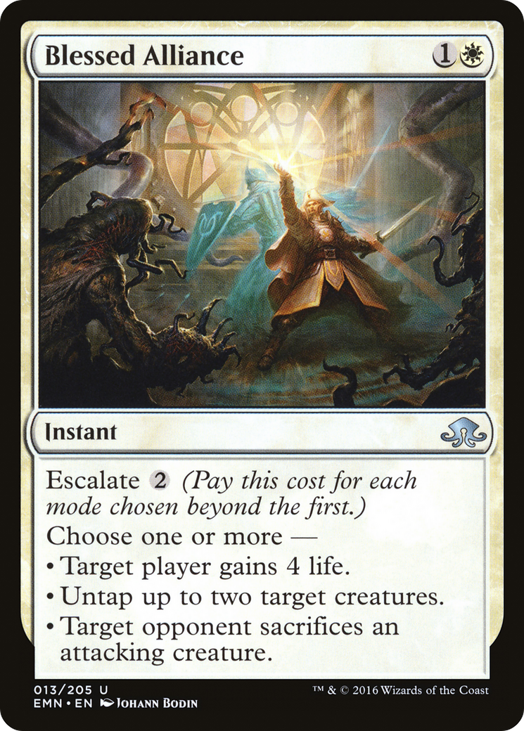 Blessed Alliance (EMN-013) [Eldritch Moon] Foil