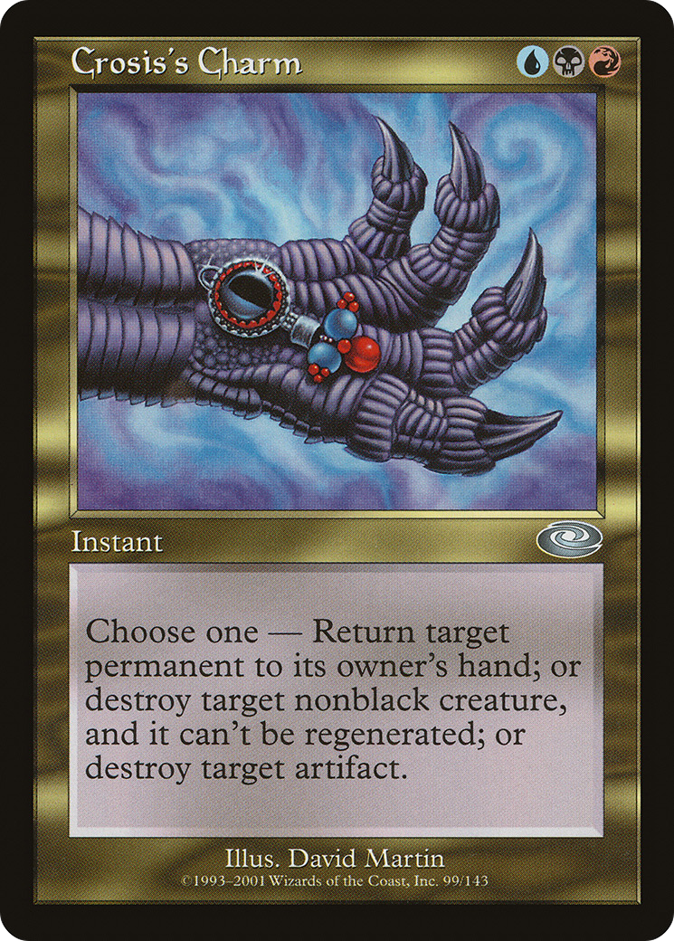 Crosis's Charm (PLS-099) [Planeshift] Foil