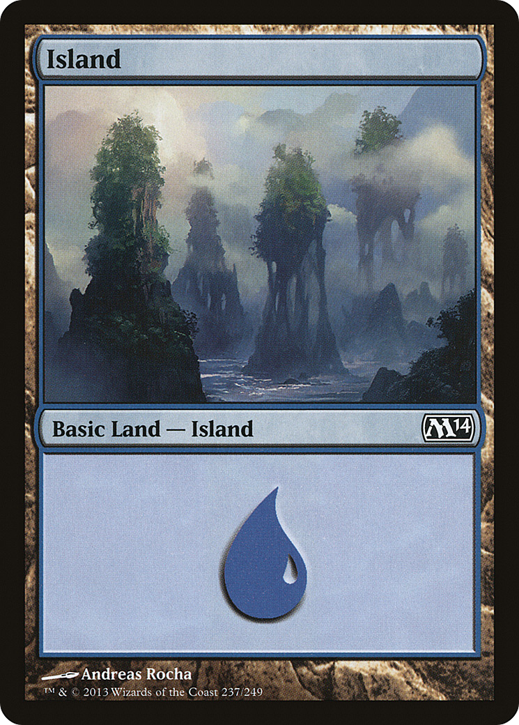 Island (M14-237) [Magic 2014]