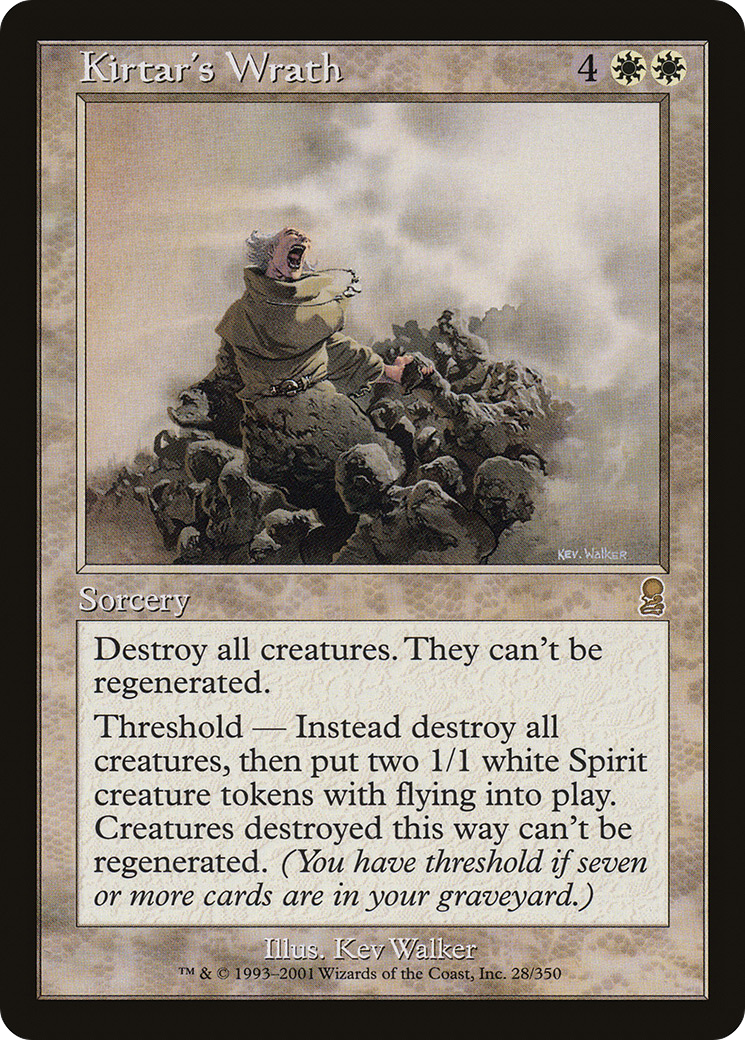 Kirtar's Wrath (ODY-028) [Odyssey]
