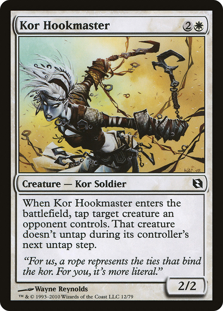 Kor Hookmaster (DDF-012) [Duel Decks: Elspeth vs. Tezzeret]