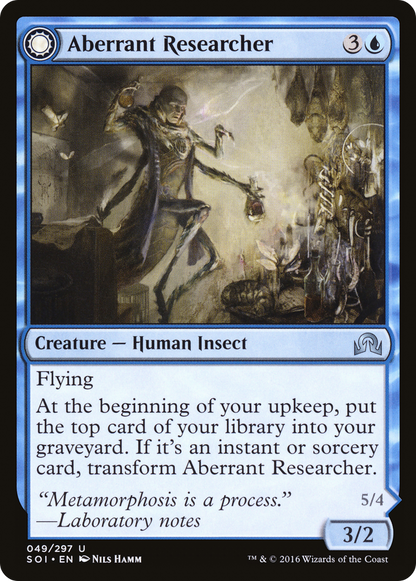 Aberrant Researcher (SOI-049) [Shadows over Innistrad]