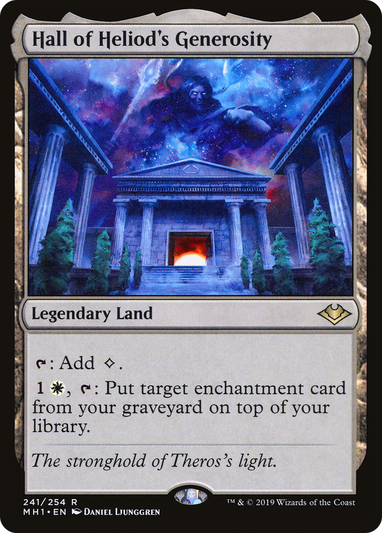 Hall of Heliod's Generosity (MH1-241) [Modern Horizons] Foil