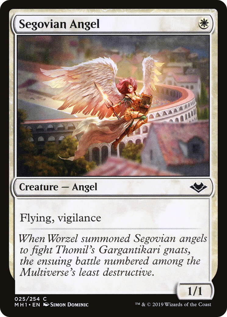 Segovian Angel (MH1-025) [Modern Horizons] Foil