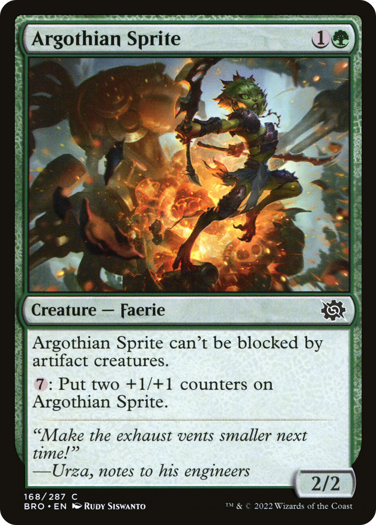 Argothian Sprite (BRO-168) [The Brothers' War] Foil