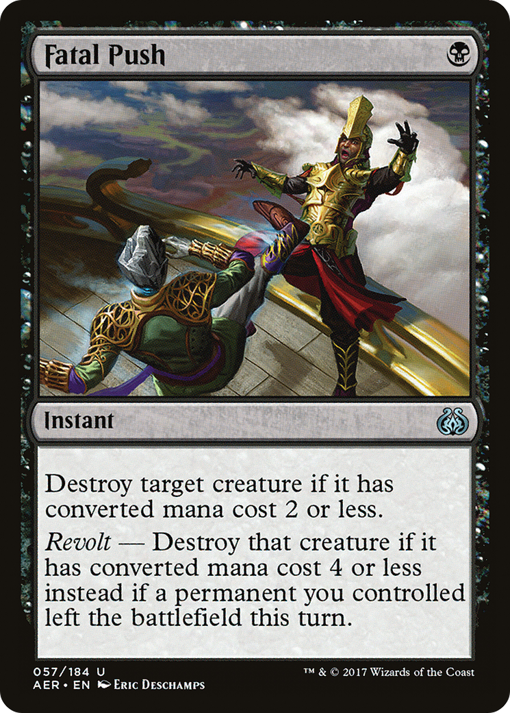 Fatal Push (AER-057) [Aether Revolt] Foil