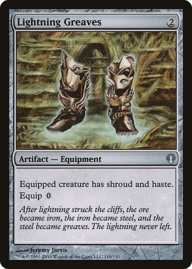 Lightning Greaves (ARC-110) [Archenemy]