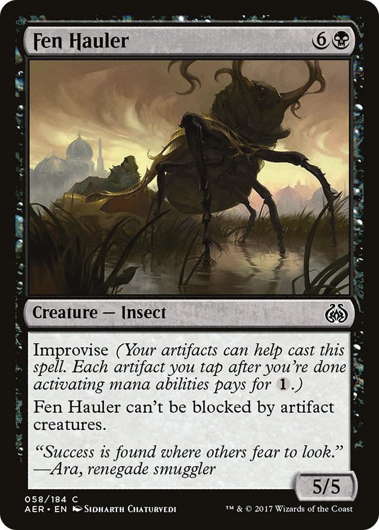 Fen Hauler (AER-058) [Aether Revolt] Foil