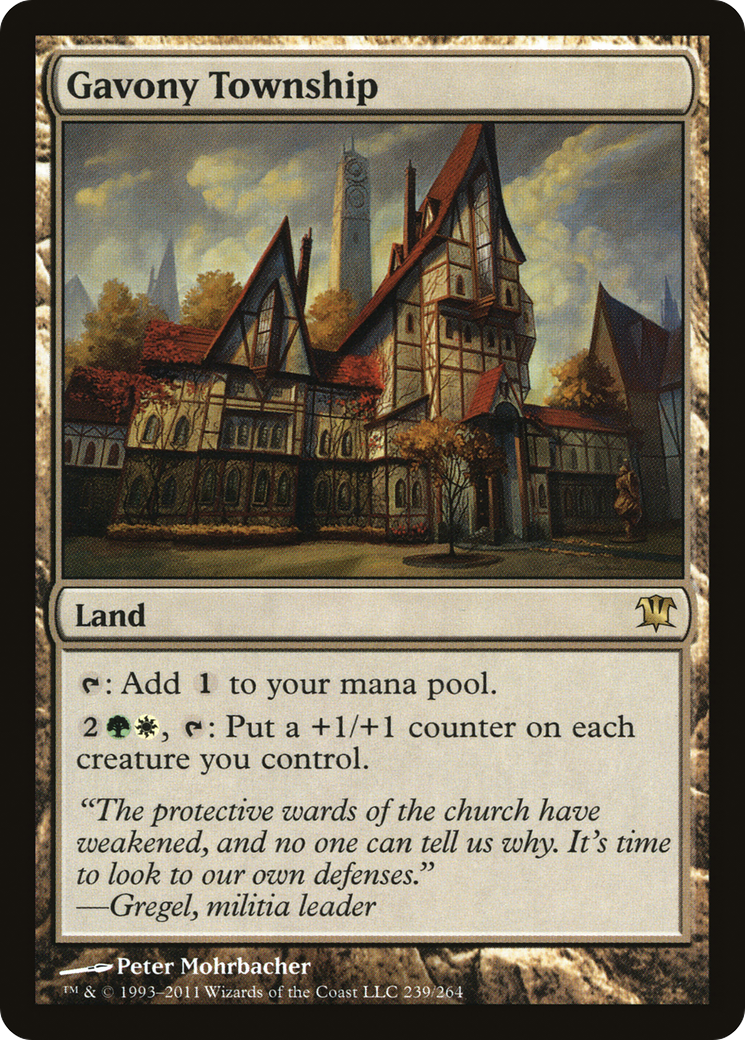 Gavony Township (ISD-239) [Innistrad] Foil