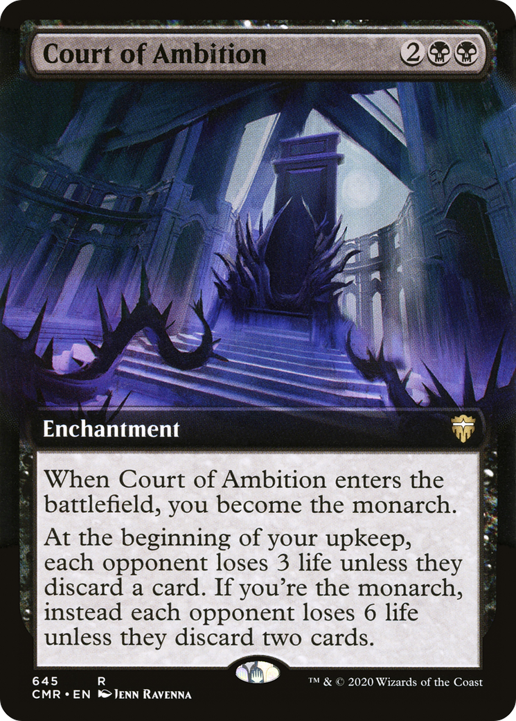 Court of Ambition (Extended Art) (CMR-645) [Commander Legends]
