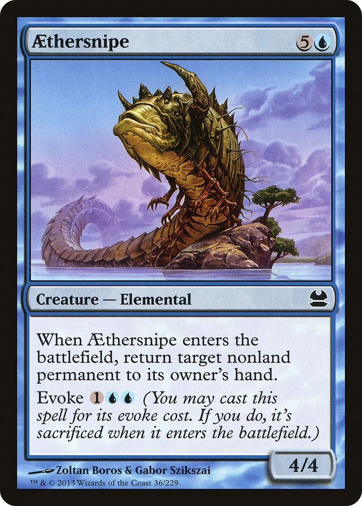 Aethersnipe (MMA-036) [Modern Masters] Foil