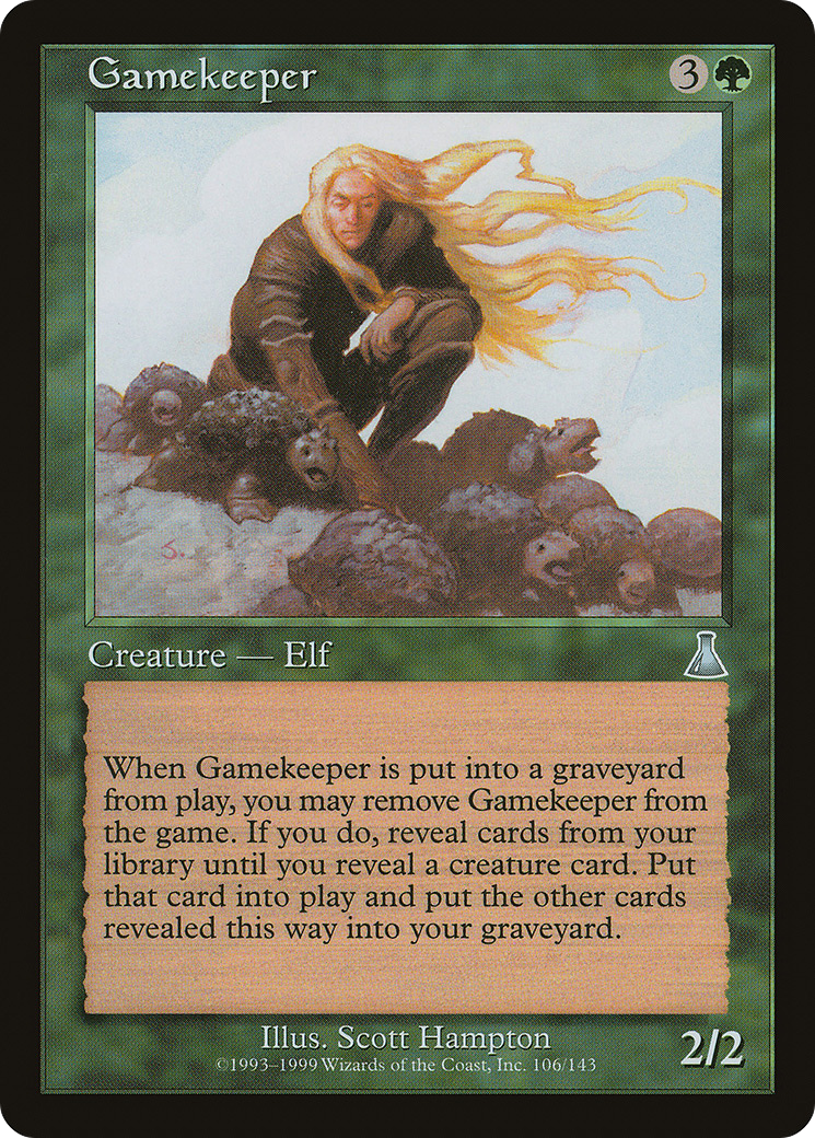 Gamekeeper (UDS-106) [Urza's Destiny]