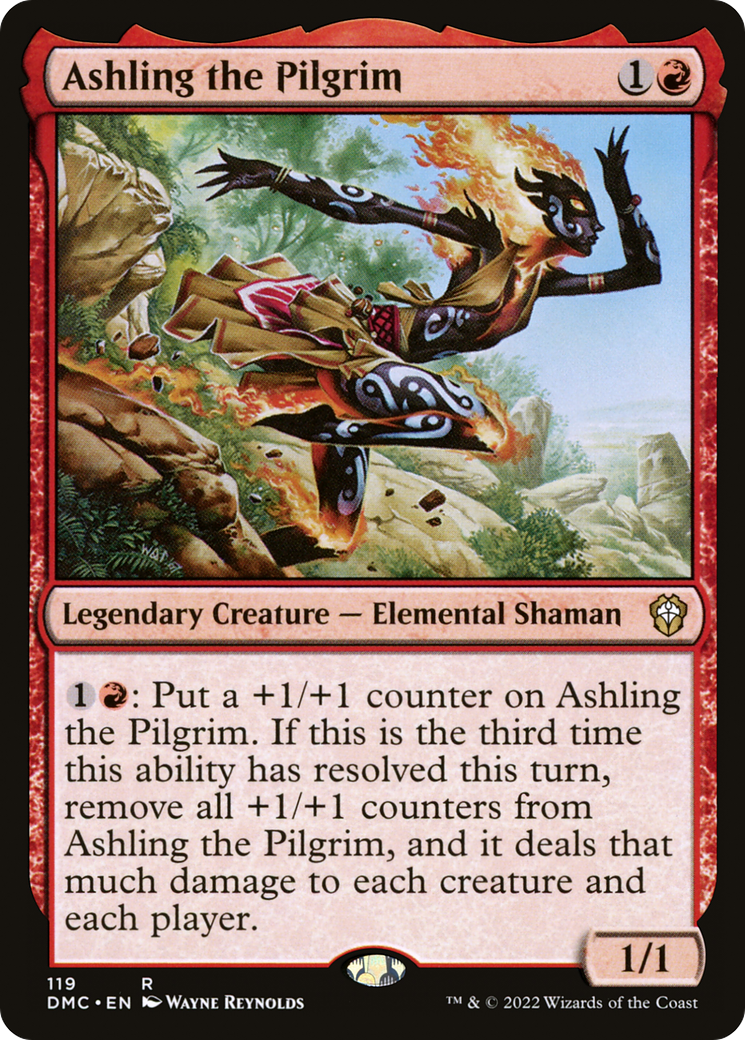 Ashling the Pilgrim (DMC-119) [Dominaria United Commander]