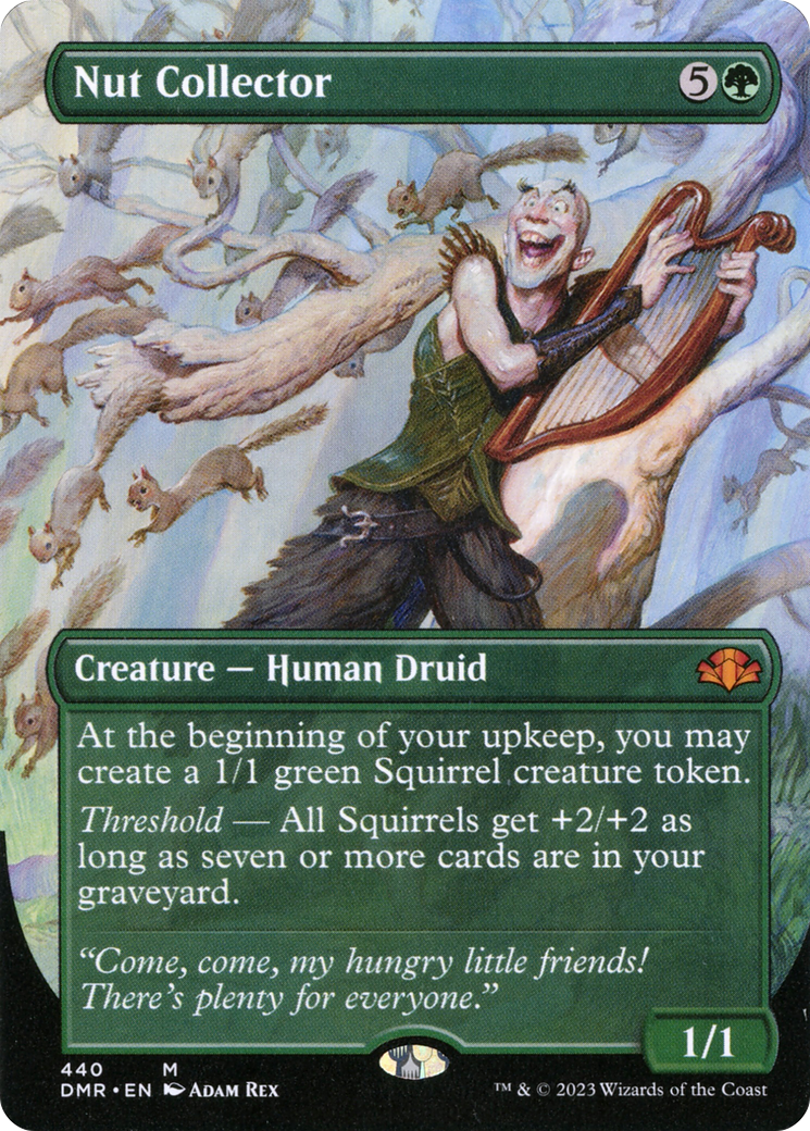 Nut Collector (Borderless) (DMR-440) [Dominaria Remastered] Foil