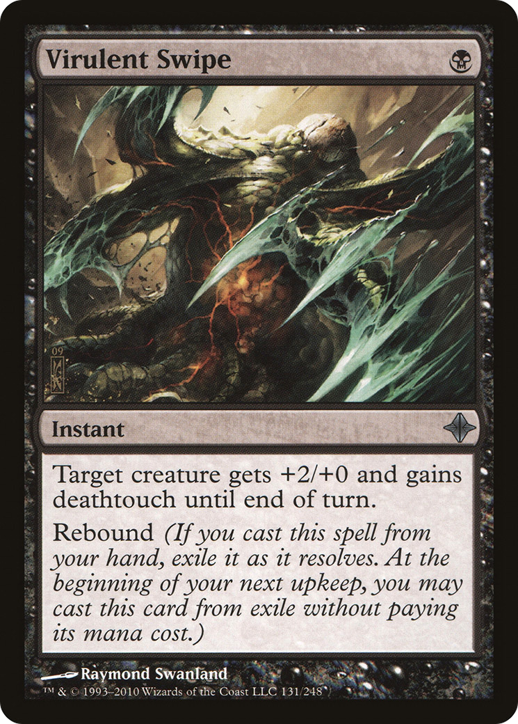 Virulent Swipe (ROE-131) [Rise of the Eldrazi] Foil