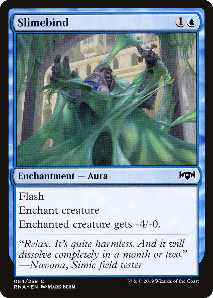 Slimebind (RNA-054) [Ravnica Allegiance] Foil