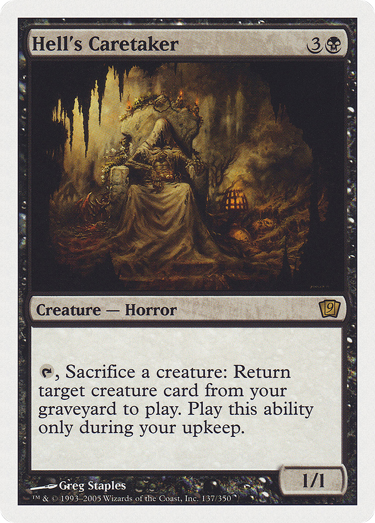 Hell's Caretaker (9ED-137) [9th Edition]