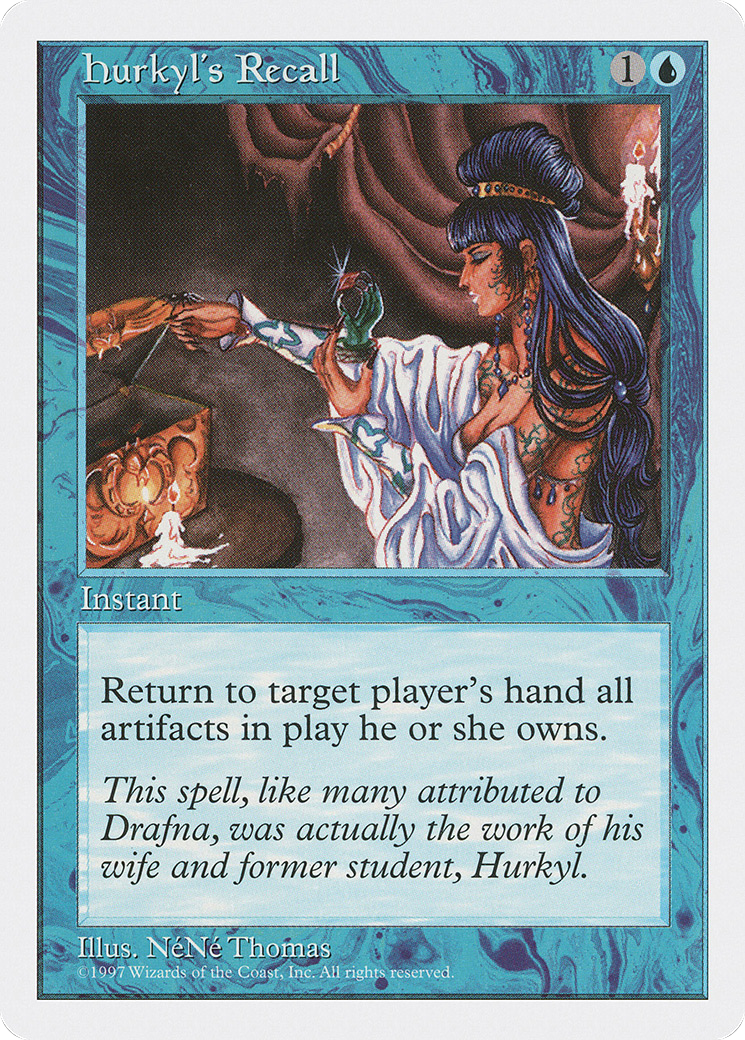 Hurkyl's Recall (5ED-093) [Fifth Edition]
