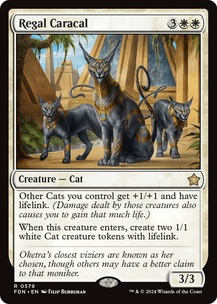 Regal Caracal (FDN-579) [Foundations]