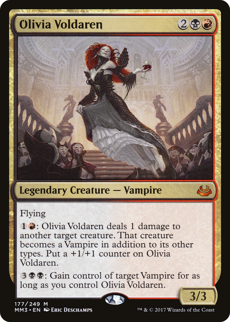 Olivia Voldaren (MM3-177) [Modern Masters 2017] Foil