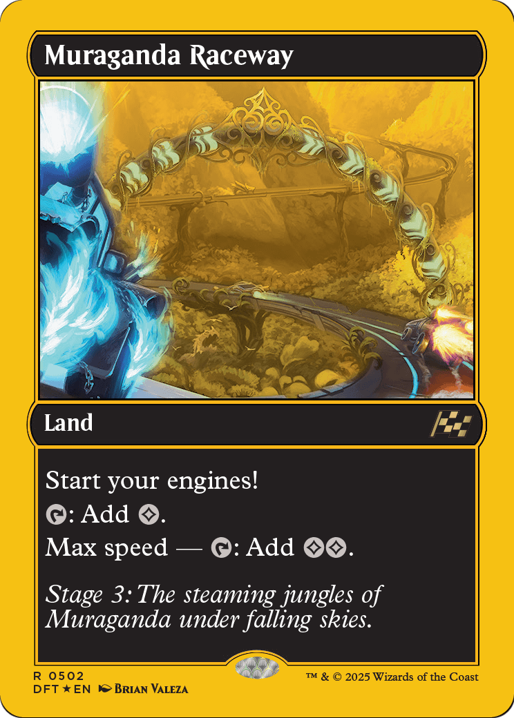 Muraganda Raceway (First-Place Foil) (DFT-502) [Aetherdrift] Foil