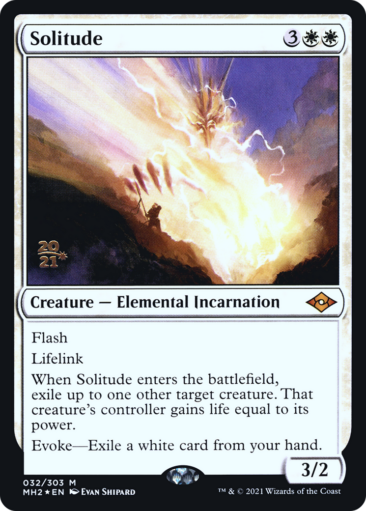 Solitude (PRE-32S) [Modern Horizons 2 Promos] Foil