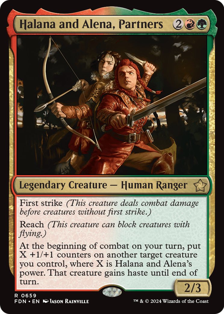 Halana and Alena, Partners (FDN-659) [Foundations]