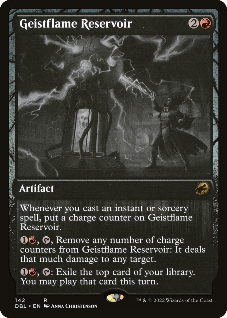 Geistflame Reservoir (DBL-142) [Innistrad: Double Feature]