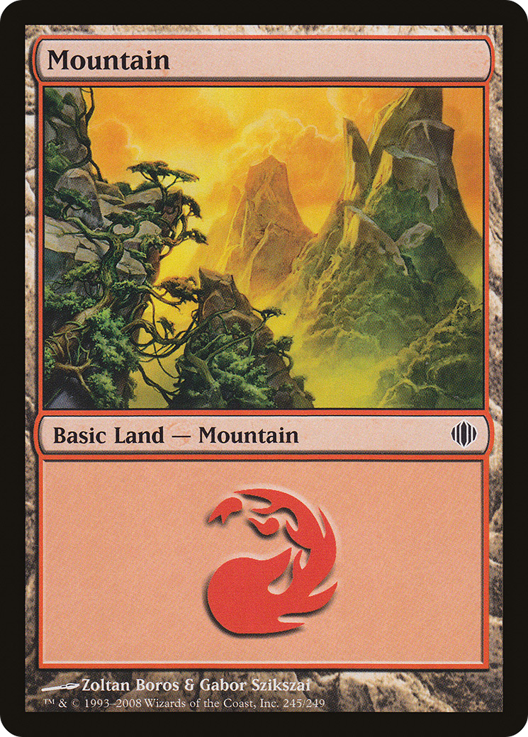 Mountain (ALA-245) [Shards of Alara]