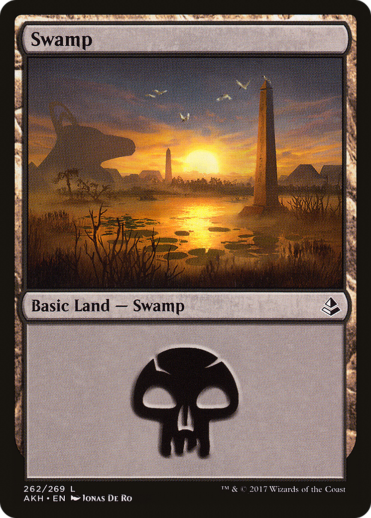 Swamp (AKH-262) [Amonkhet] Foil