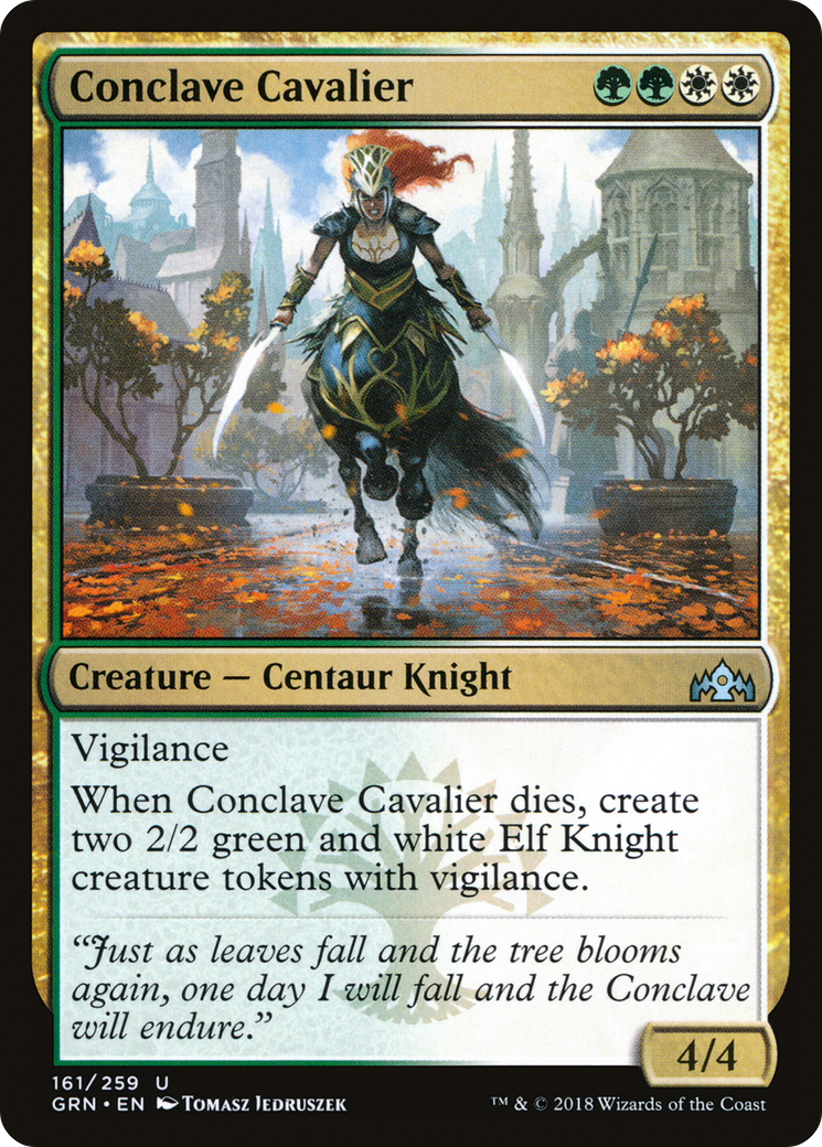Conclave Cavalier (GRN-161) [Guilds of Ravnica]
