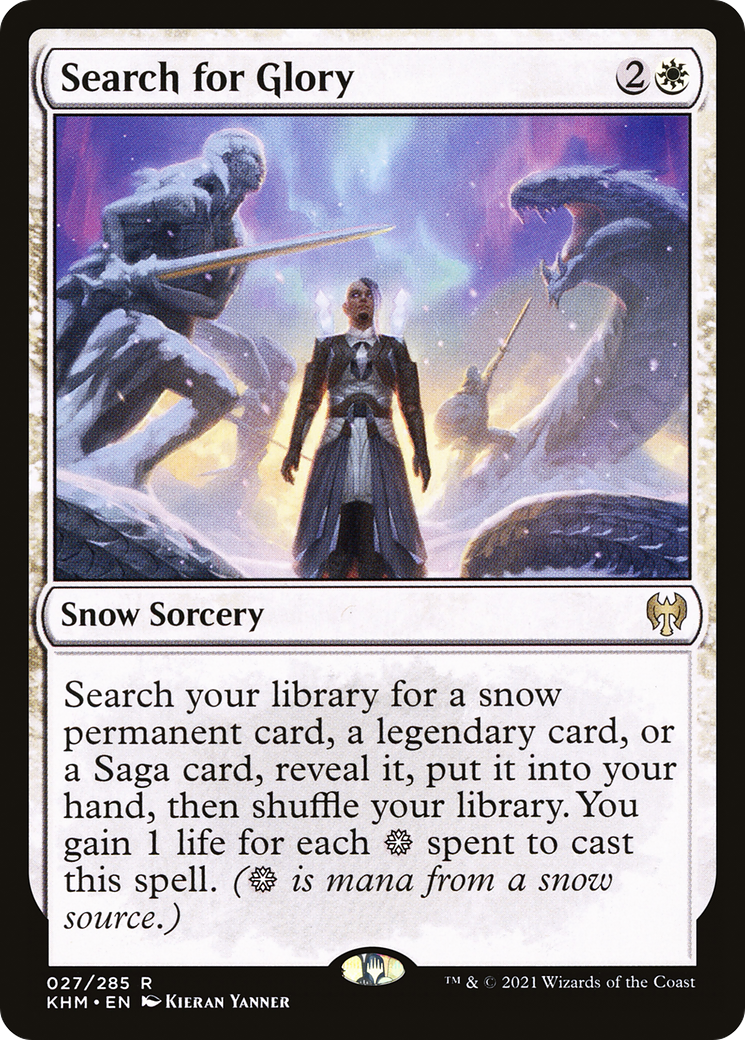 Search for Glory (KHM-027) [Kaldheim] Foil